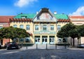 Skalica, Slovakia, September 2021. Culture house in Skalica