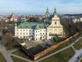 Skalka church and monastery in Krakow, Poland Royalty Free Stock Photo