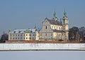 Skalka Sanctuary in winter, Krakow, Poland Royalty Free Stock Photo