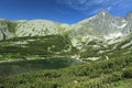 Skalnate lake in High Tatra Mountains Royalty Free Stock Photo