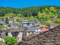 skamneli village greee, ioannina perfecture old traditional style Royalty Free Stock Photo