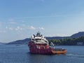 The Skandi Iceman, a Norwegian Registered Offshore Supply Vessel and Tug