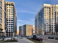 New Residential Complex in Moscow Royalty Free Stock Photo