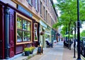 Street Scene in Skaneateles, New York