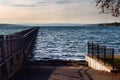 Skaneateles Pier and boat launch Royalty Free Stock Photo