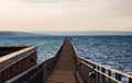 Skaneateles Pier, Skaneateles, New York Royalty Free Stock Photo