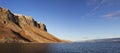 Skansen cliffs panorama, Svalbard, Norway Royalty Free Stock Photo