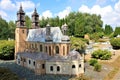 Skansen miniatur in Pobiedziska, Poland Royalty Free Stock Photo