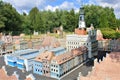 Skansen miniatur in Pobiedziska, Poland Royalty Free Stock Photo