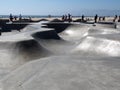 Skate Park Bowl on Beach