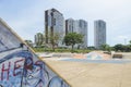 Skate park of Campo Grande MS, Brazil Royalty Free Stock Photo