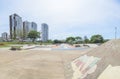 Skate park of Campo Grande MS, Brazil Royalty Free Stock Photo