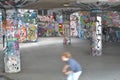 Skate Park South Bank Centre London Urban Art Sreet Art Royalty Free Stock Photo