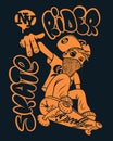 Skate rider t-shirt graphics