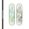 Skateboard Design Abstract Mushroom Four