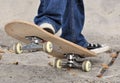 Skateboard detail Royalty Free Stock Photo