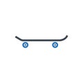 Skateboard Equipment Sport Icon Royalty Free Stock Photo