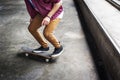 Skateboard Extreme Sport Skater Park Recreational Activity Concept Royalty Free Stock Photo