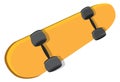 Skateboard icon. Street extreme teen sport symbol