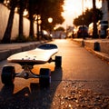 Skateboard, outdoor sport hobby activity equipment for skateboarding