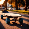 Skateboard, outdoor sport hobby activity equipment for skateboarding