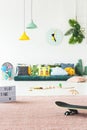 Colorful child`s playground interior Royalty Free Stock Photo