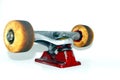 Skateboard truck and wheels