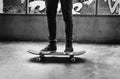 Skateboard Young Youth Teenager Action Concept