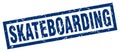 skateboarding stamp