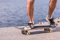 Skateboarding is not for everyone Royalty Free Stock Photo