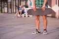 Skateboarding is not for everyone Royalty Free Stock Photo