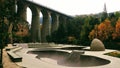 Skatepark Peitruss located in the Peitruss Valley of Luxembourg City.