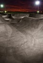 Skatepark at Sunset