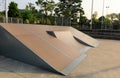 Skatepark vert ramp Royalty Free Stock Photo