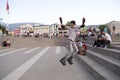 Skater boy in Bursa, TURKEY
