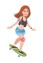 skater girl.