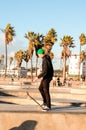 Skater in Venice Beach (California) Royalty Free Stock Photo