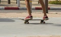 Skating on the Street Royalty Free Stock Photo