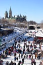 Skating on Rideau Canal
