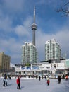 Skating rink at Harbourfront Centre in Toronto