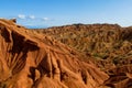 Skazka fairy tale canyon in Kirgyzstan Royalty Free Stock Photo