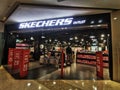 Skechers shop window in Wuhan city