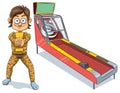 Skeeball Winner Royalty Free Stock Photo