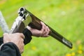 Skeet Shooting Royalty Free Stock Photo