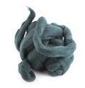 Skein of merino wool dark green Royalty Free Stock Photo