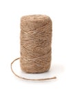 Skein of natural jute twine Royalty Free Stock Photo