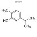 Skeletal formula of Chemical element