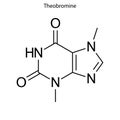 Skeletal formula of chemical molecule