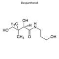 Skeletal formula of molecule