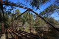 Skeletal Remains of Abandoned Bridge